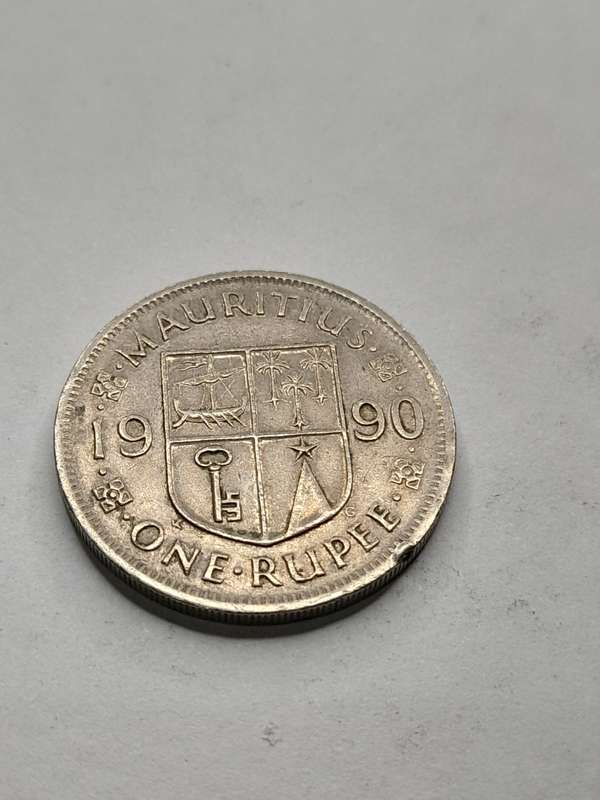 Mauritius 1990 one rupee