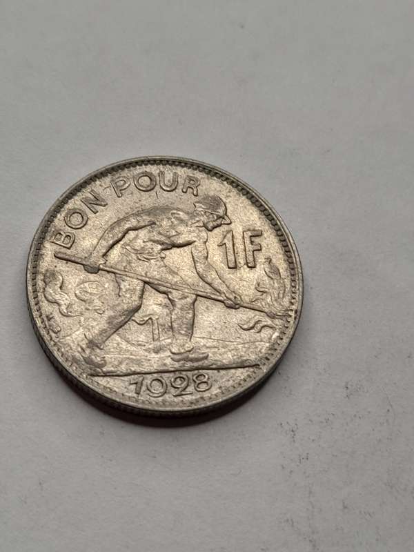 Luxemborg 1 franc 1928