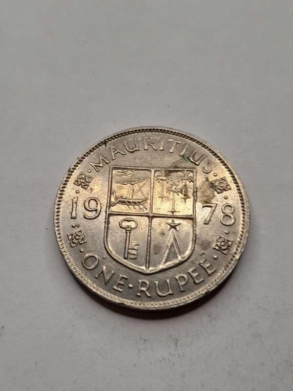 Mauritius One Rupee 1978
