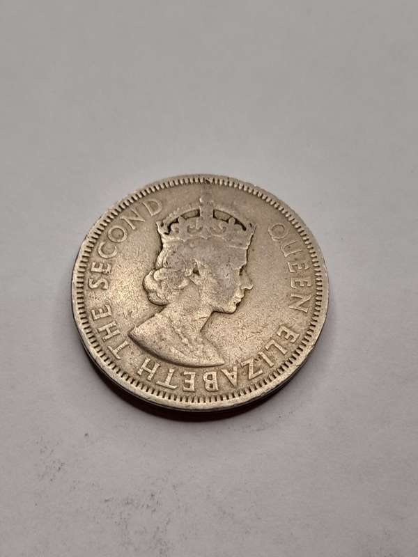 Mauritius One Rupee 1956