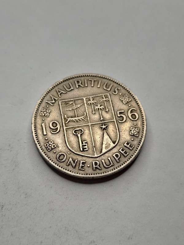Mauritius One Rupee 1956