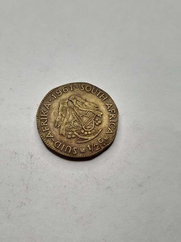 South Africa 1/2 cent 1961