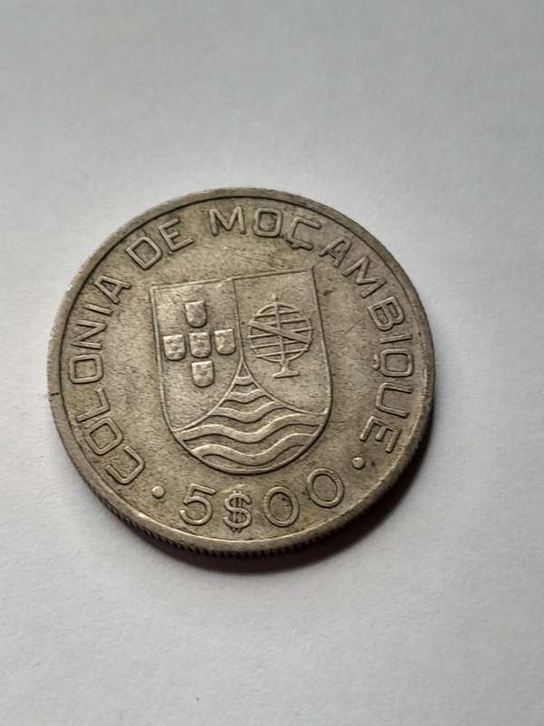 Mozambique 5 Escudos 1935