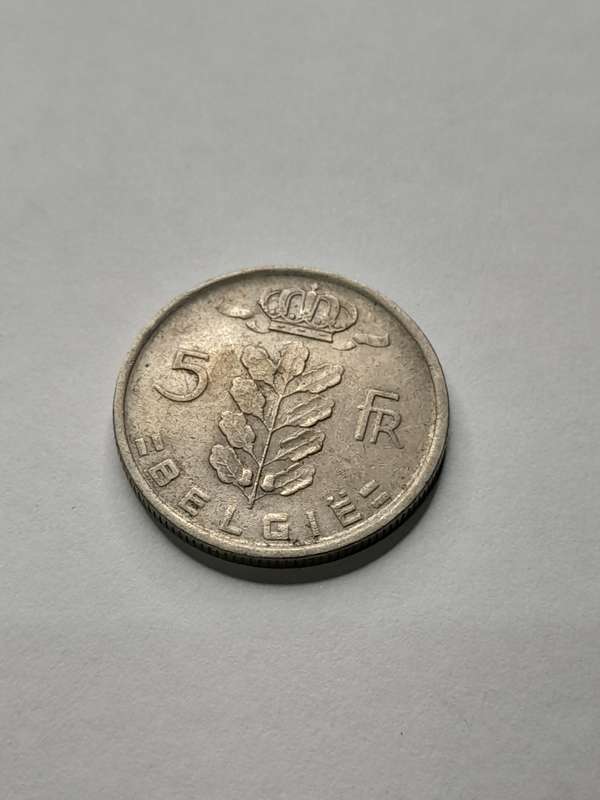 Belgium 5 francs