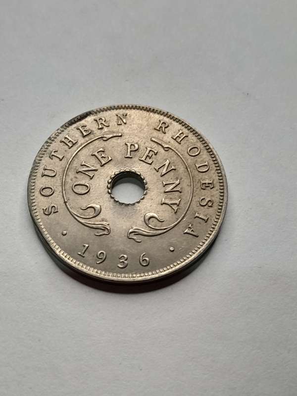 Southern Rhodesia One Penny 1936