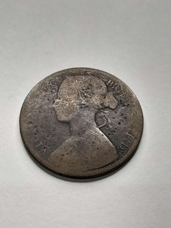 United Kingdom 1867 one penny