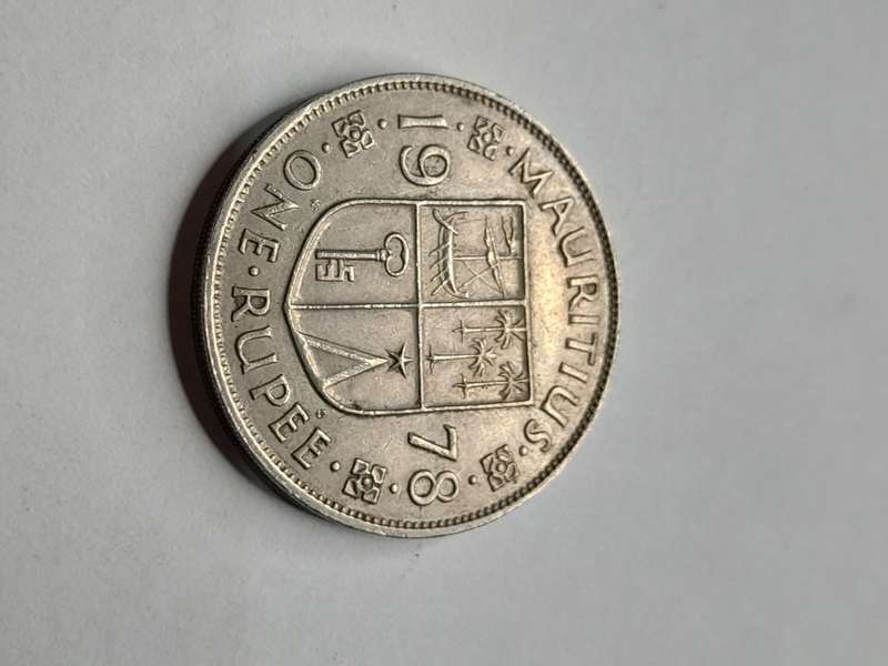 Mauritius One Rupee 1978