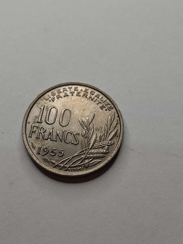 France 100 francs 1955