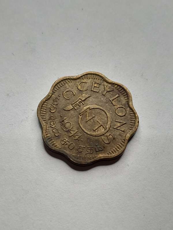 Ceylon 10 cent 1944