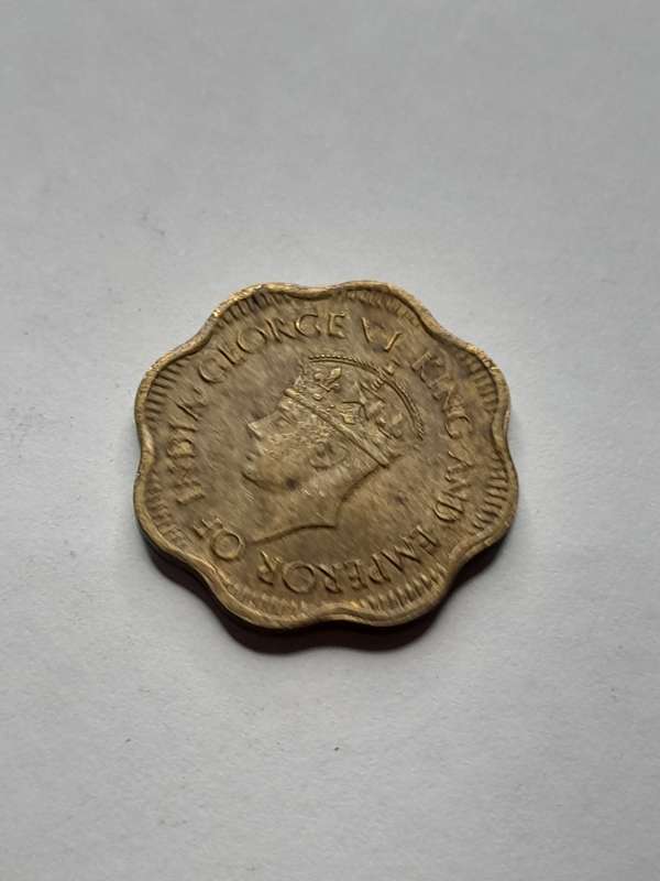Ceylon 10 cent 1944