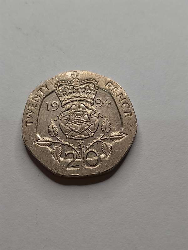 United Kingdom 20 pence 1994