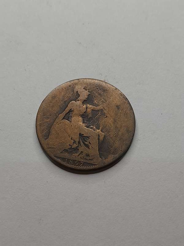 United Kingdom 1897 half penny