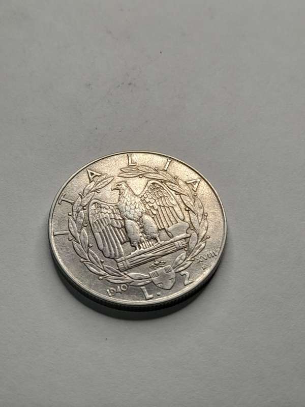 Italy 2 lire 1939