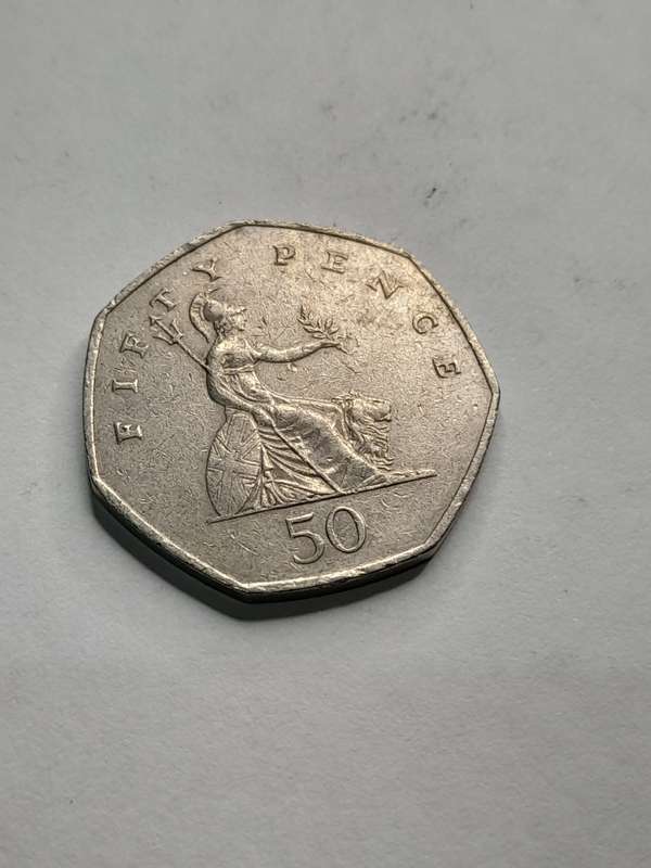 United Kingdom 1994 fifty pence