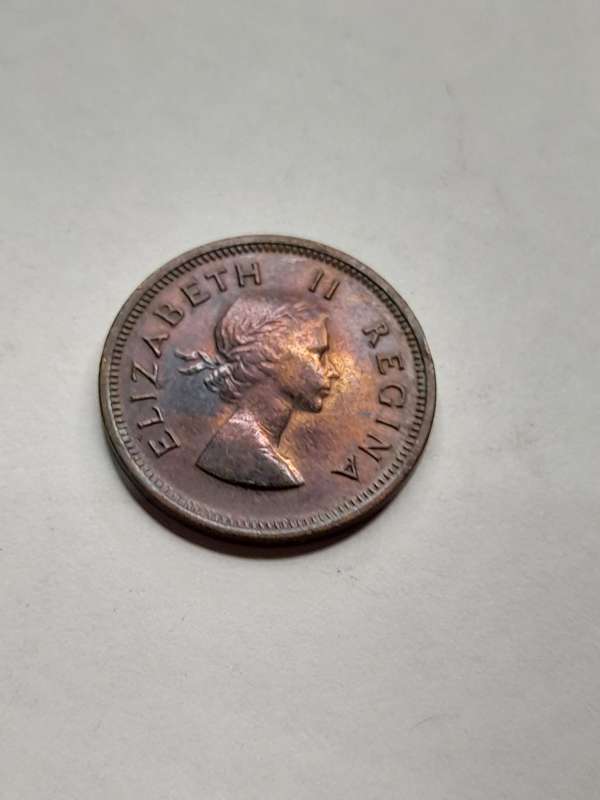 South Africa 1/4 penny 1957