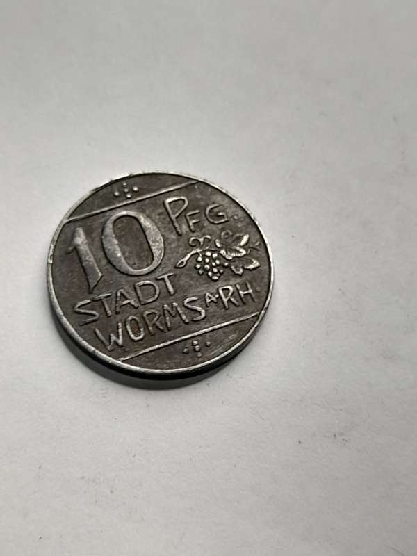 10 pfennig 1918 worms
