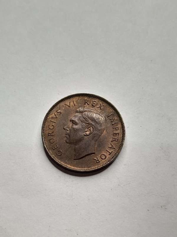 South Africa 1944 1/4 penny