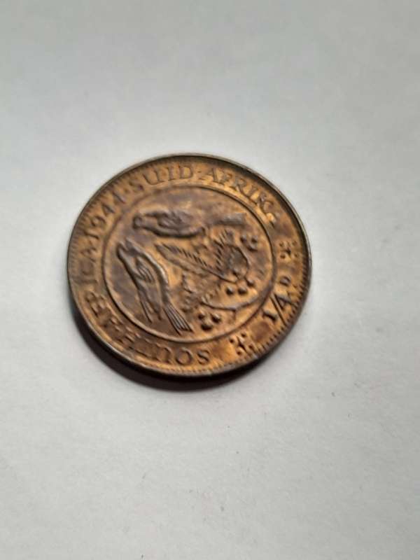 South Africa 1944 1/4 penny