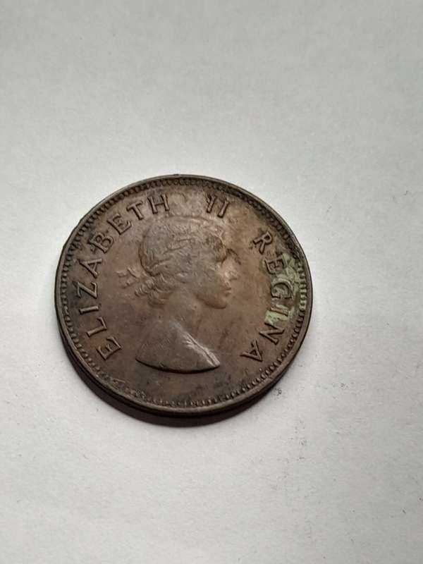 South Africa 1/2 penny 1955
