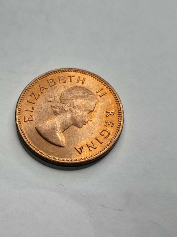South Africa 1/2 penny 1958