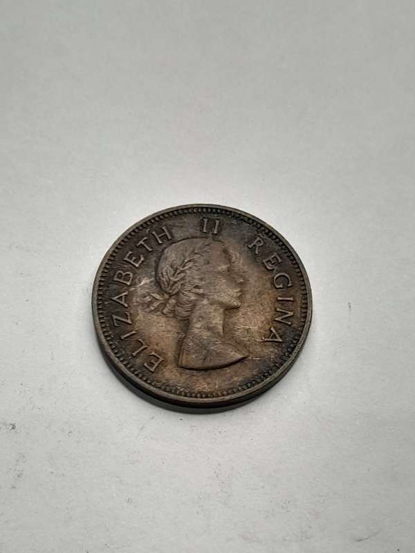 South Africa half penny 1959