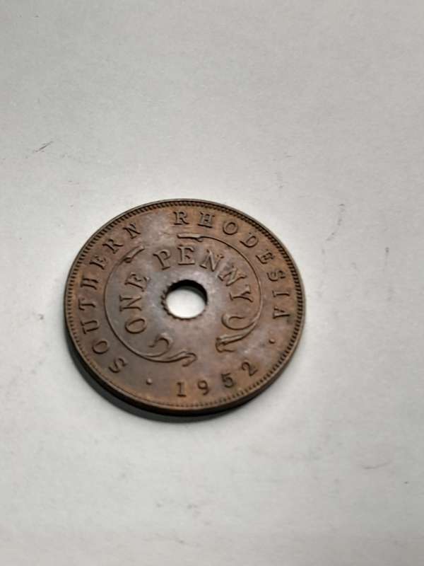 Southern Rhodesia 1 penny 1952