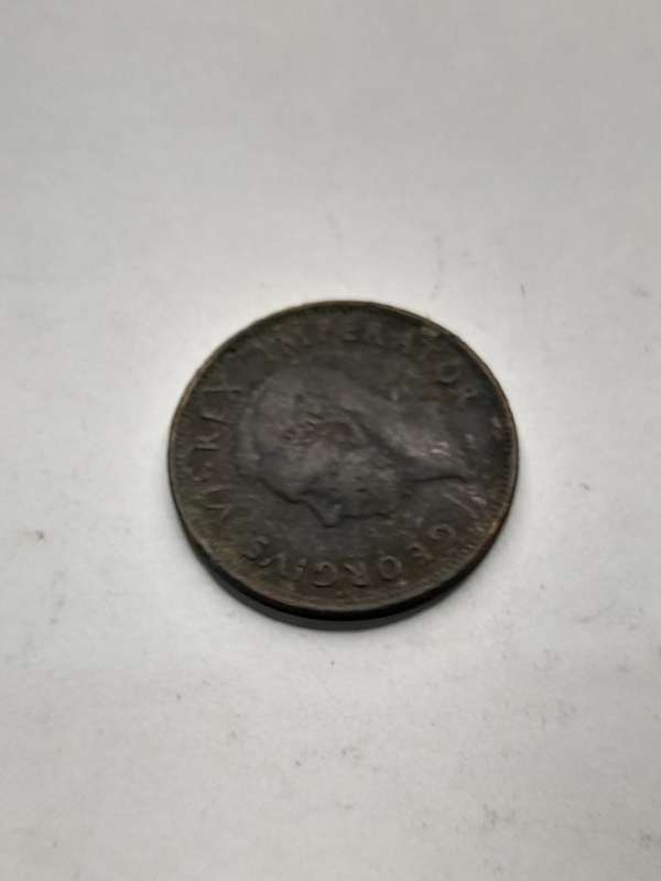 South Africa 1/2 penny 1943