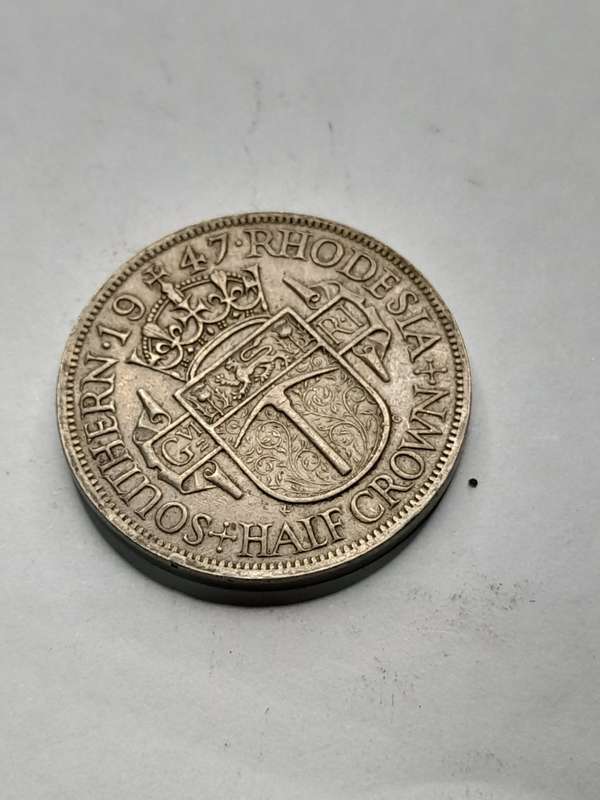 Southern Rhodesia half crown 1947