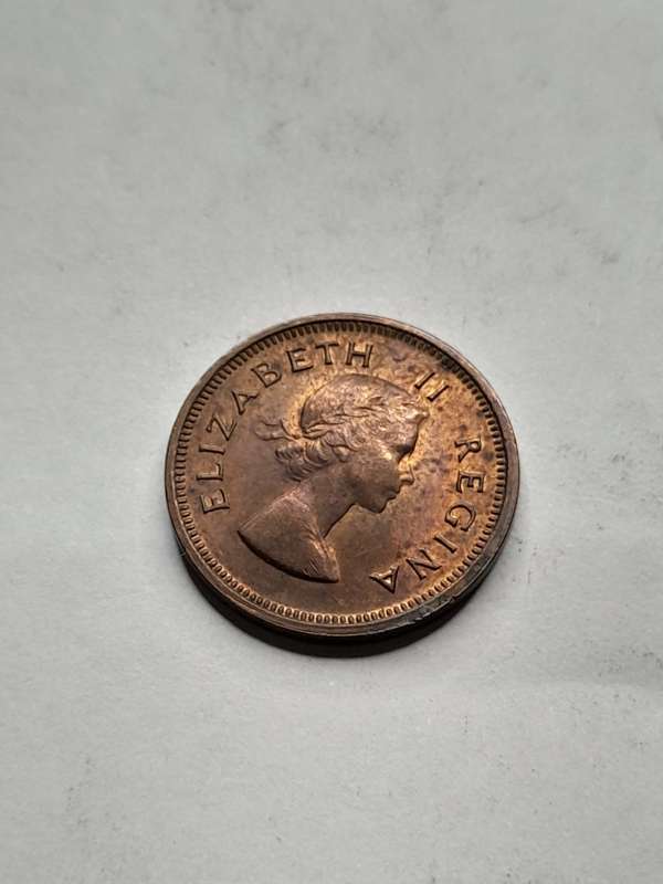 South Africa 1/4 penny 1953