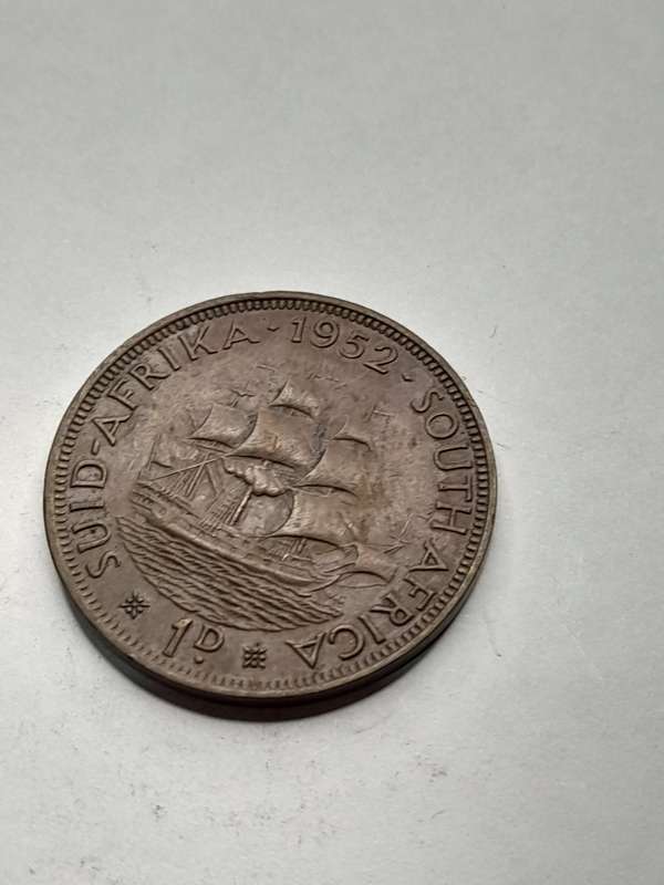 South Africa One penny 1952