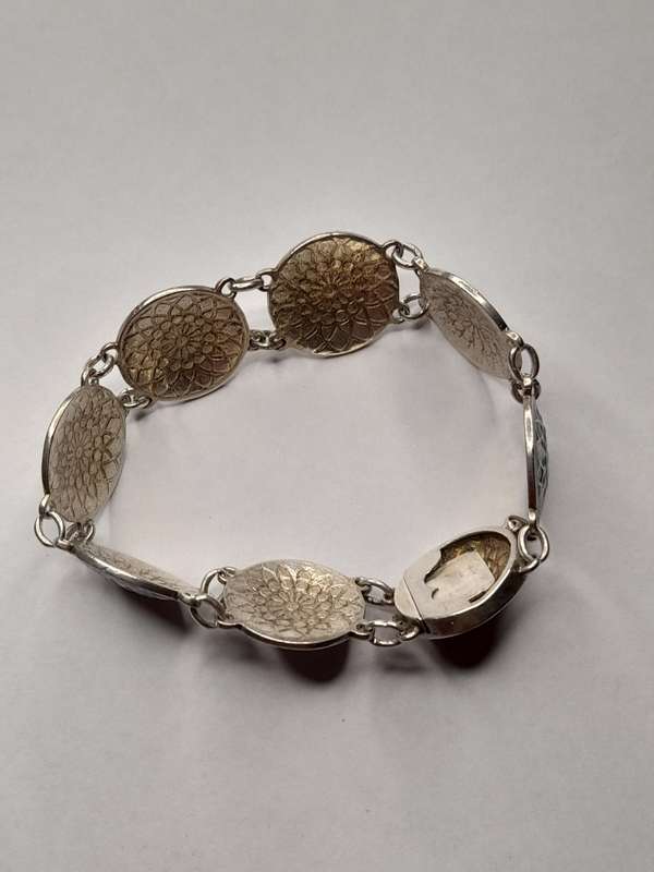 Cloisonne enamel bracelet 16cm long