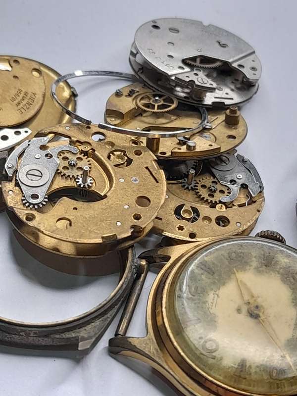 Watch parts for steampunk/repairs