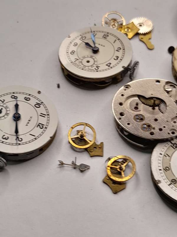 Watch parts for steampunk/repairs