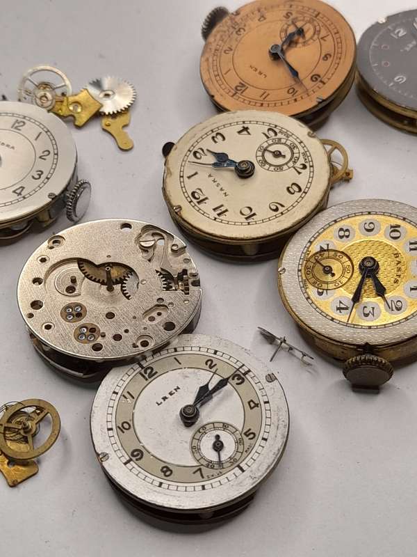 Watch parts for steampunk/repairs