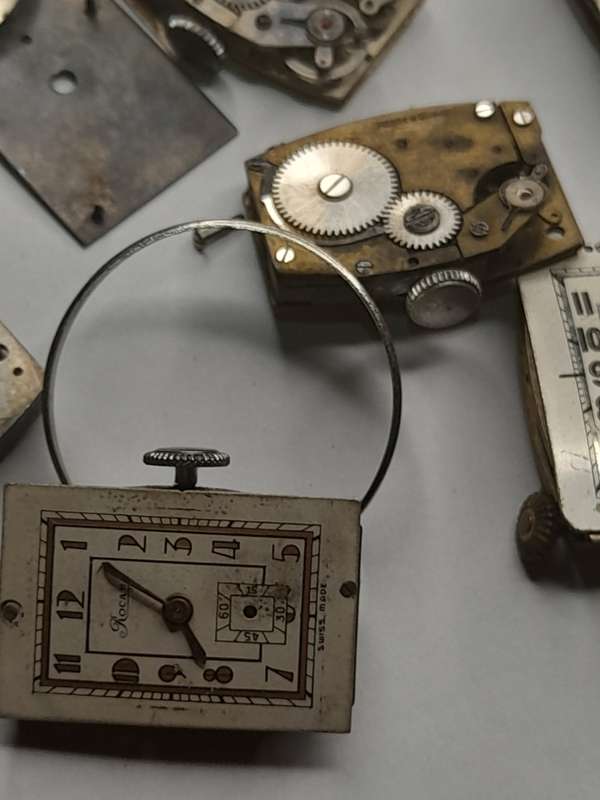 Watch parts for steampunk/repairs