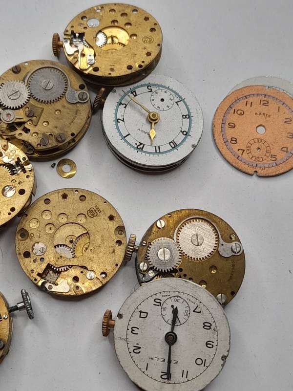 Watch parts for steampunk/repairs