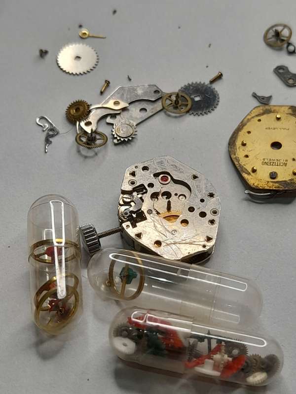 Watch parts for steampunk/repairs