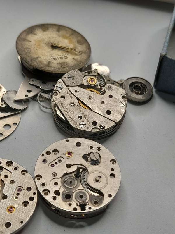Watch parts for steampunk/repairs