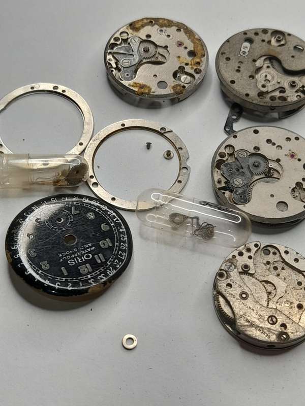 Watch parts for steampunk/repairs