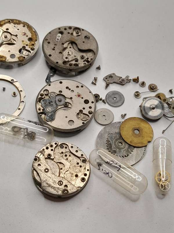 Watch parts for steampunk/repairs