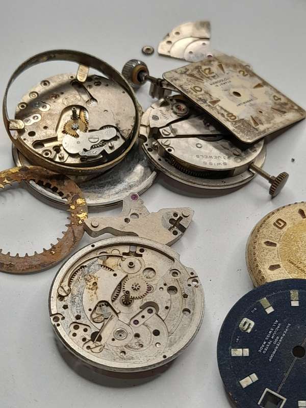 Watch parts for steampunk/repairs