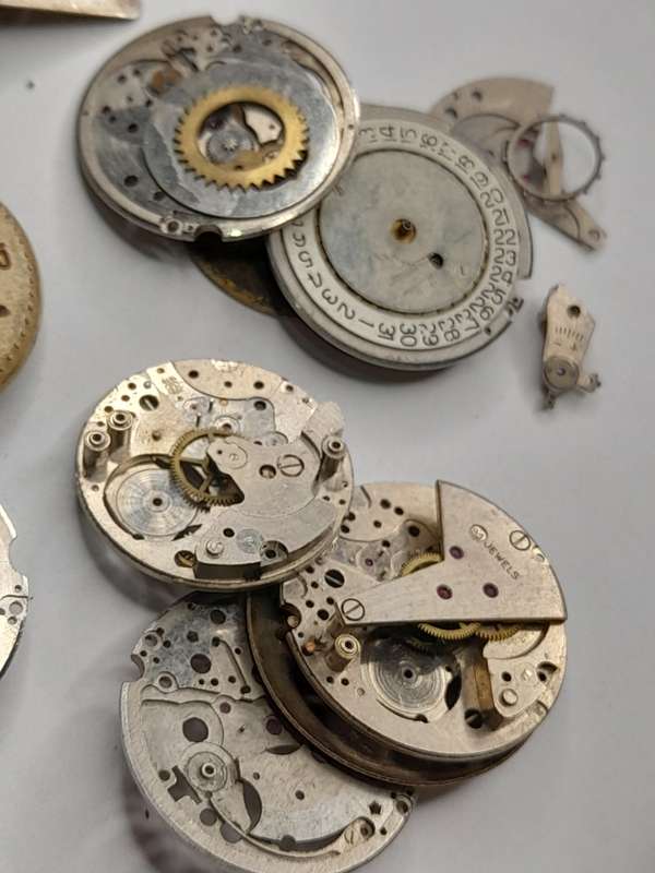 Watch parts for steampunk/repairs