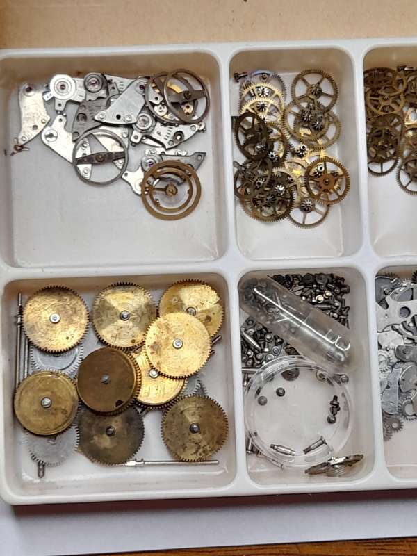 Watch parts for steampunk/repairs