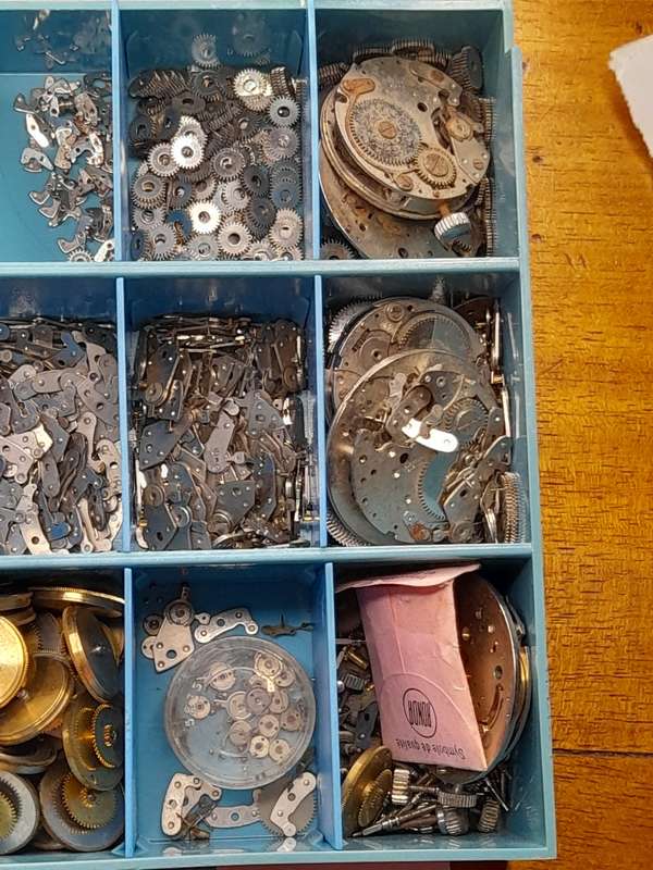 Watch parts for steampunk/repairs