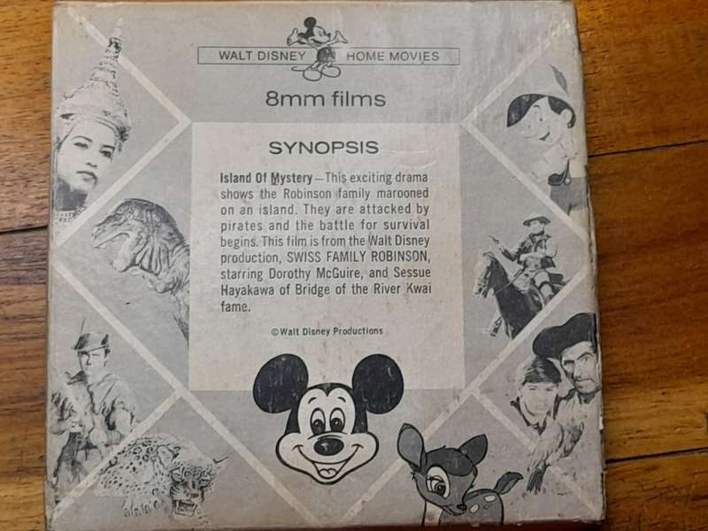 Walt Disney Original feature Swiss Family `Island of Mystery` film