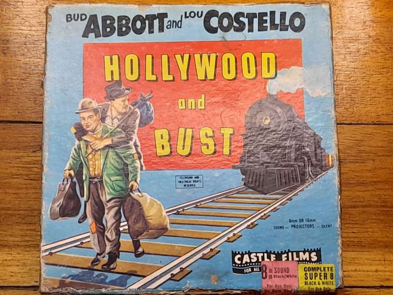 Bud Abbott and Lou Costello `Hollywood and Bust` Castle films