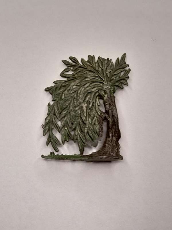 Lead vintage pieces tree farm diorama scene accessory