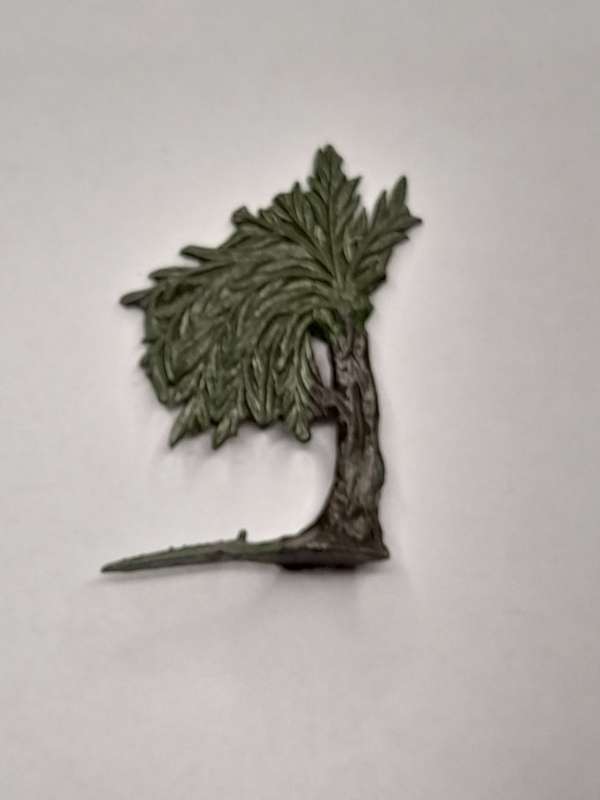 Lead vintage pieces tree farm diorama scene accessory