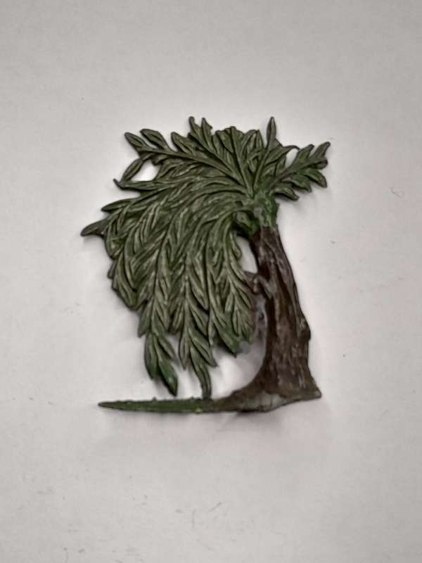 Lead vintage pieces tree farm diorama scene accessory