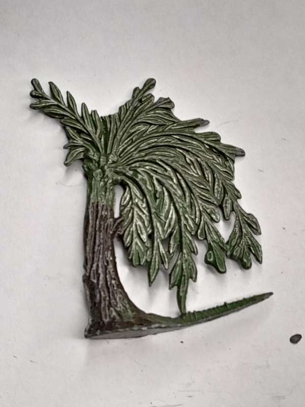 Lead vintage pieces tree farm diorama scene accessory